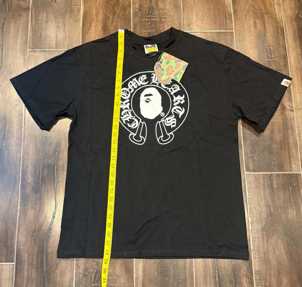 A Bathing Ape x Chrome Hearts Baby Milo Cross Logo T-shirt - Picture 6 of 8